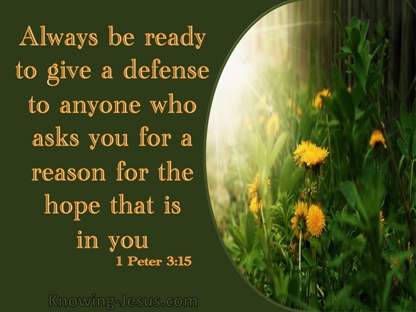 Share the Reasons for Hope