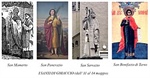 Great Ice Saints of May - Sts. Mamertus, Pancras (or Pancratius), Seravatius, and Boniface