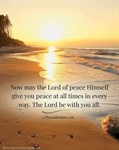 May the Lord Give You Peace