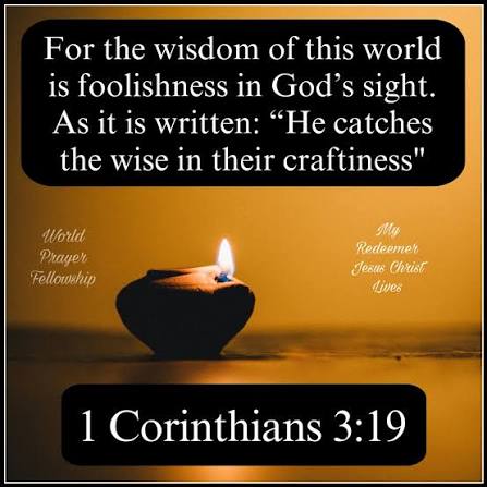 Human Wisdom and Divine Wisdom Differ