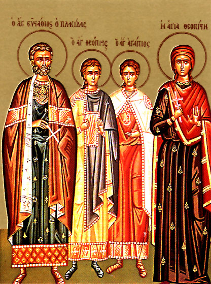St. Eustachius and His Family