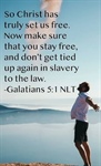 For Freedom, God Set Us Free