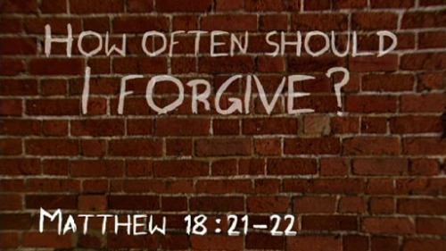 The Hard Work of Forgiveness