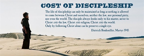The Cost of Following Jesus
