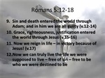 Adam Sinned; Jesus Saved