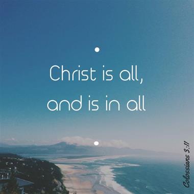 Christ is All and in All